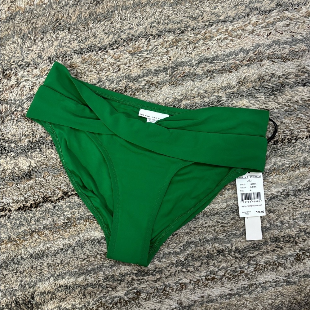 Robin Piccone Bikini Bottom Sz M NWT | Robin Piccone Ava Bikini Swim Bottom NWT - Picture 7 of 14